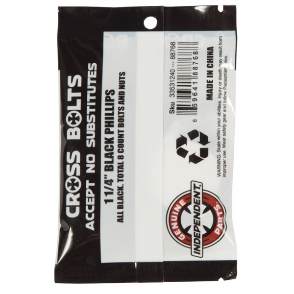 INDEPENDENT GENUINE PARTS PHILLIPS HARDWARE BLACK VITI