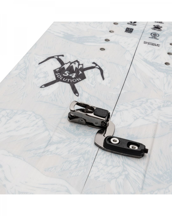 JONES SOLUTION SPLITBOARD 161 + PELLI NOMAD QUICK TENSION + ATTACCHI UNION CHARGER