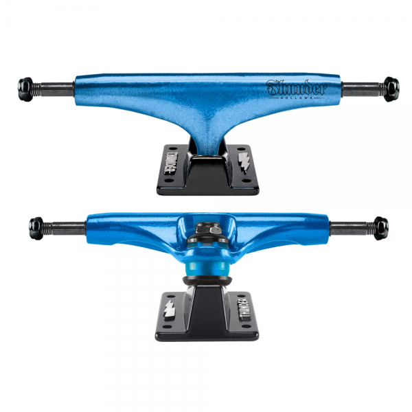 THUNDER TRUCK HOLLOW LIGHT METALLIC SCRIPT BLUE 149