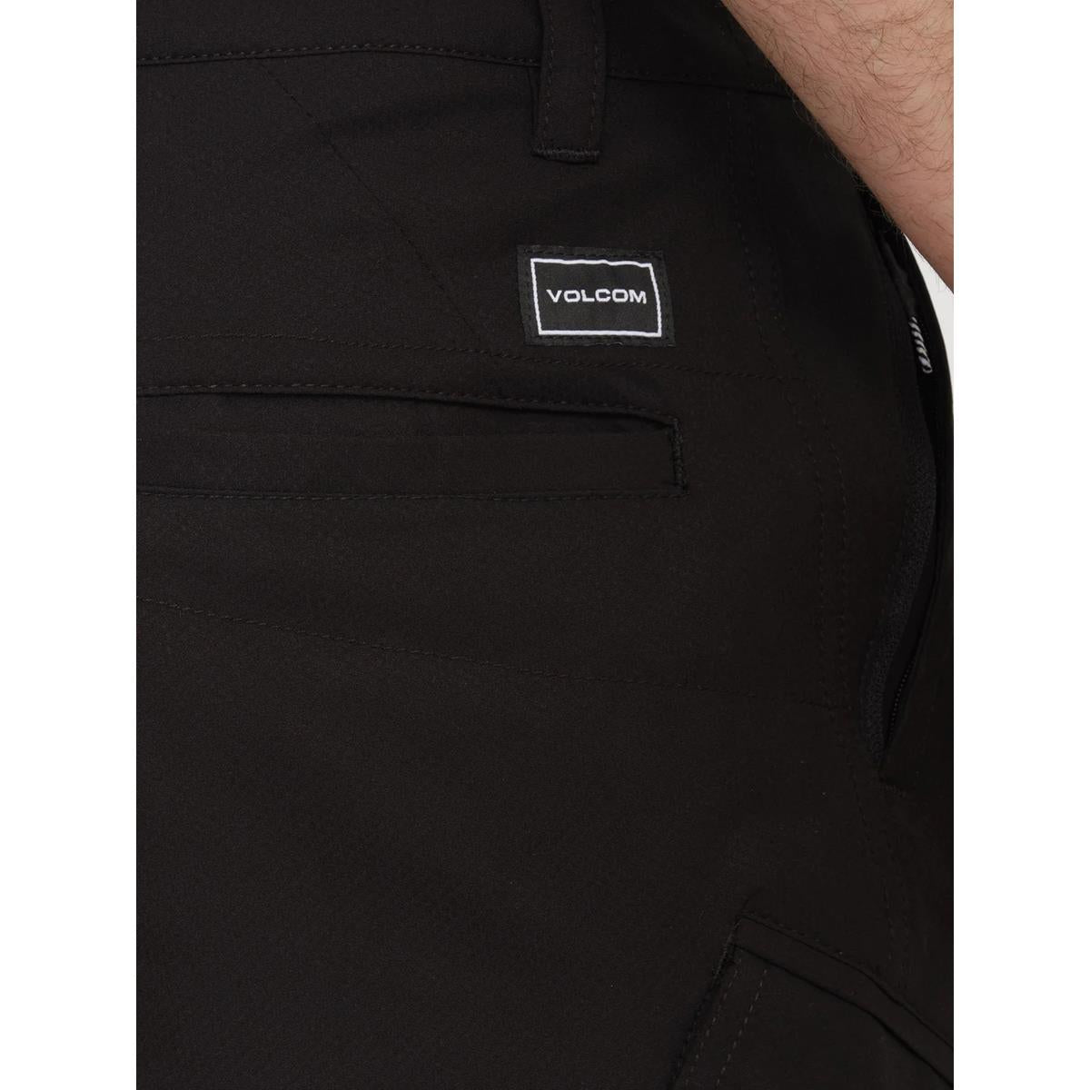 VOLCOM COUNTRY DAYS HYBRID 20" BLACK SHORTS