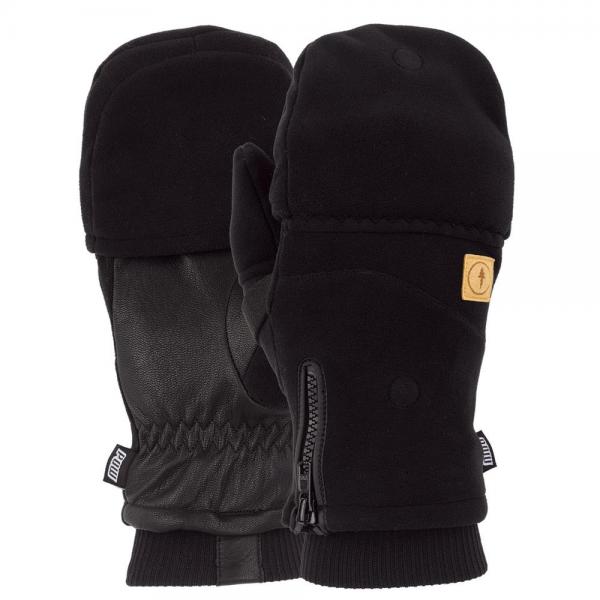 POW TRANSFILMER BLACK GUANTI SNOWBOARD