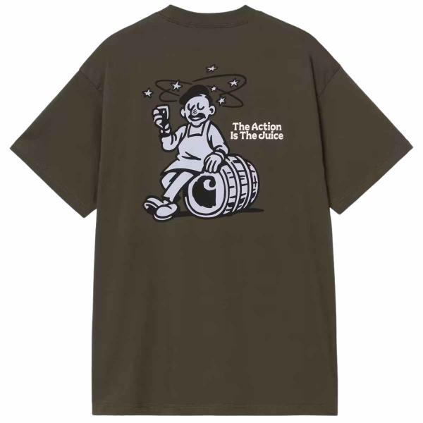 CARHARTT WIP S/S GRAPE PICKER CYPRESS T-SHIRT