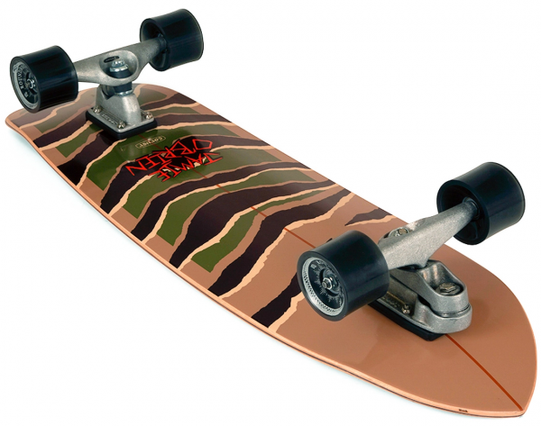 CARVER CAMO TIGER C7 10.125" x 33.5" SURFSKATE Jaime O'Brein Pro Model