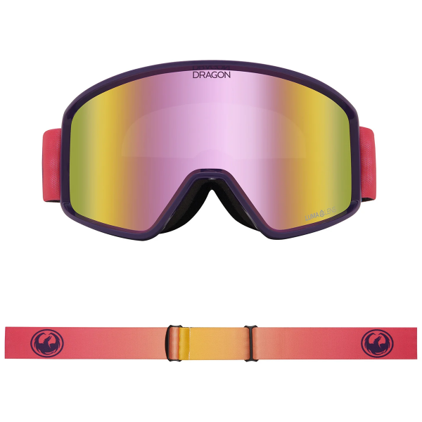 DRAGON DXT OTG FADE PINK LITE MASCHERA SNOWBOARD
