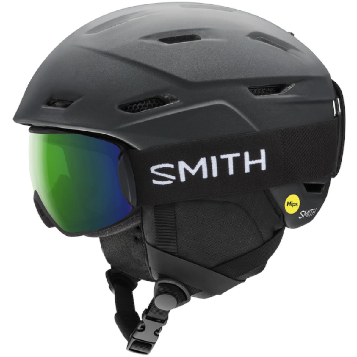 SMITH MIRAGE MATTE BLACK PEARL CASCO SNOWBOARD