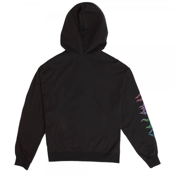 VOLCOM CHRISSIE ABBOTT X FRENCH BLACK FELPA BAMBINO