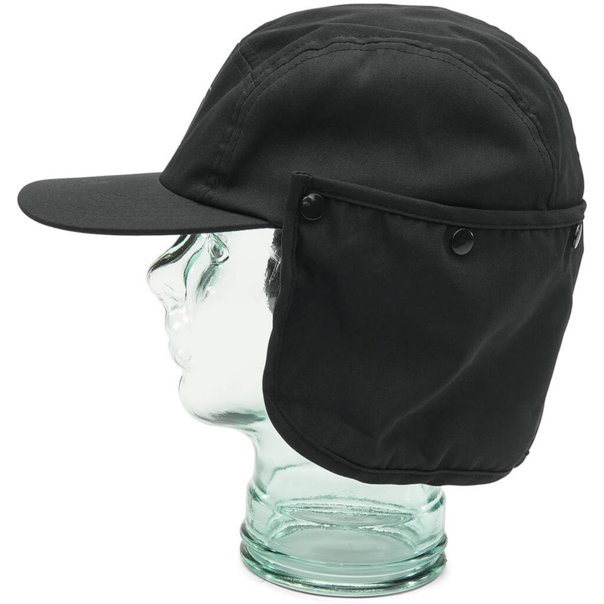 VOLCOM STONE TRIP FLAP HAT BLACK CAPPELLO