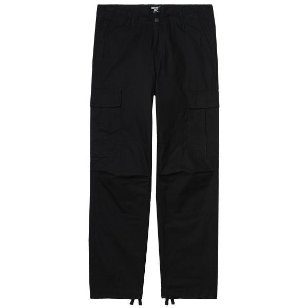 CARHARTT WIP REGULAR CARGO PANT BLACK (RINSED)