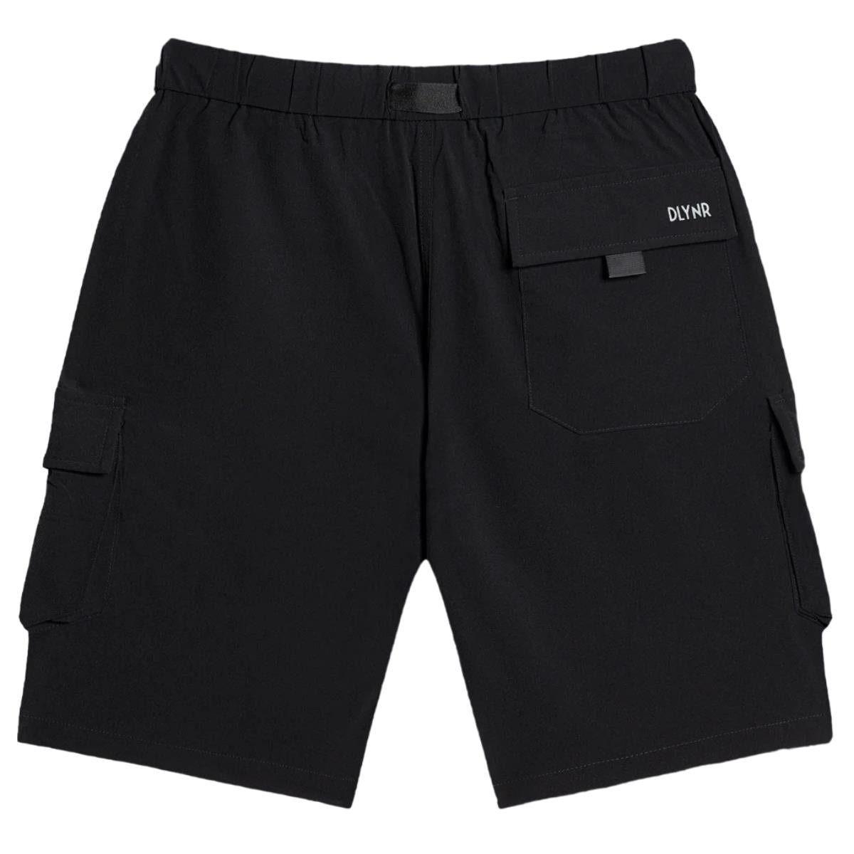 DOLLY NOIRE TECHNO CARGO SHORT BLACK
