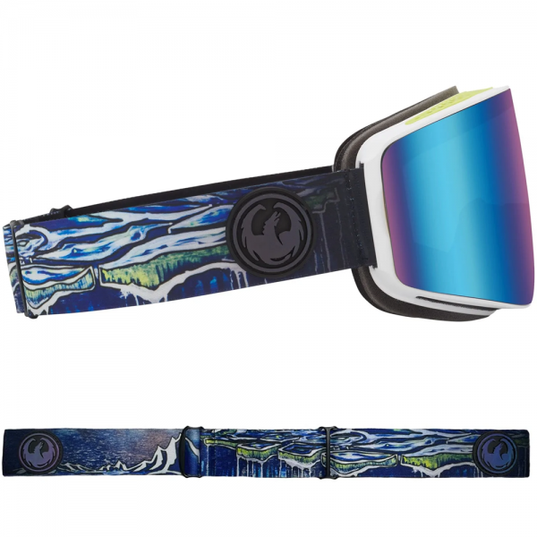 DRAGON PXV IGUCHI BLUE ION + AMBER MASCHERA SNOWBOARD