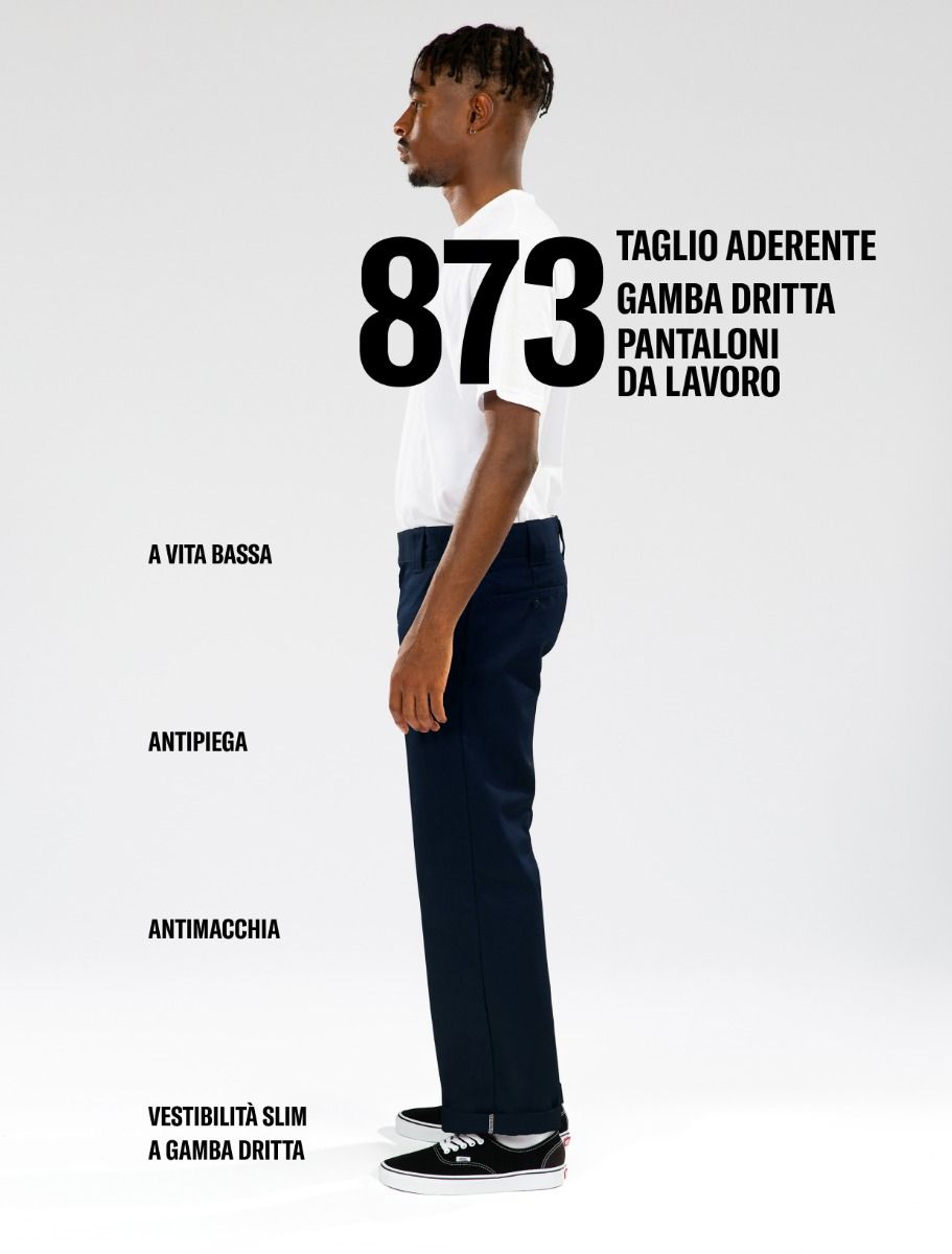 DICKIES 873 STRAIGHT WORK PANT BLACK