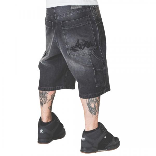 BLUESKIN JEANS SHORTS USED NERO
