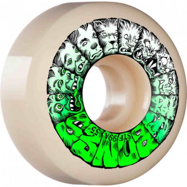 BONES WEIRD WOLF V5 STF RUOTE SKATEBOARDS
