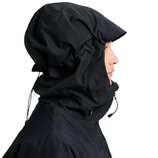 BURTON WOMEN RESERVE 2L 3-IN-1 JACKET TRUE BLACK GIACCA DONNA