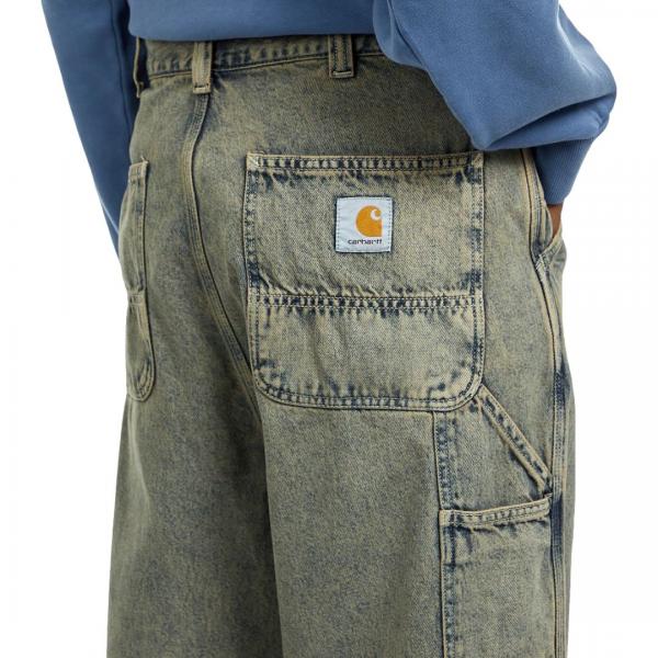 CARHARTT WIP OG SINGLE KNEE PANT BLUE/LEATHER (GARMEMENT DYED)