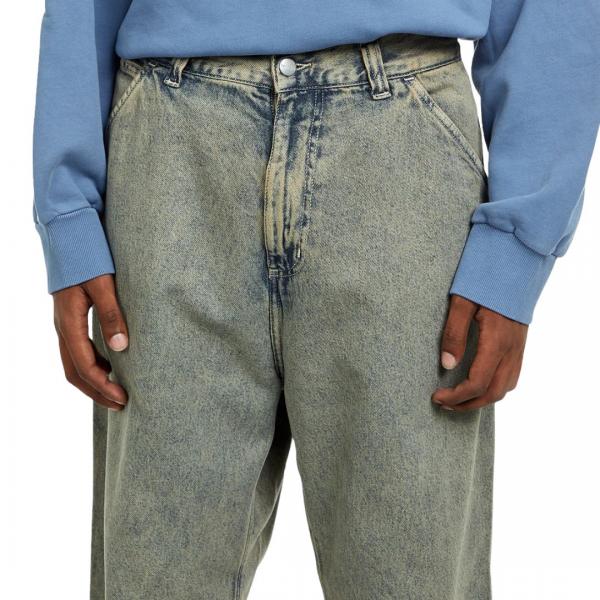 CARHARTT WIP OG SINGLE KNEE PANT BLUE/LEATHER (GARMEMENT DYED)