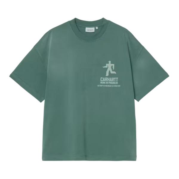 CARHARTT WIP DISTANCE T-SHIRT DARK FIR