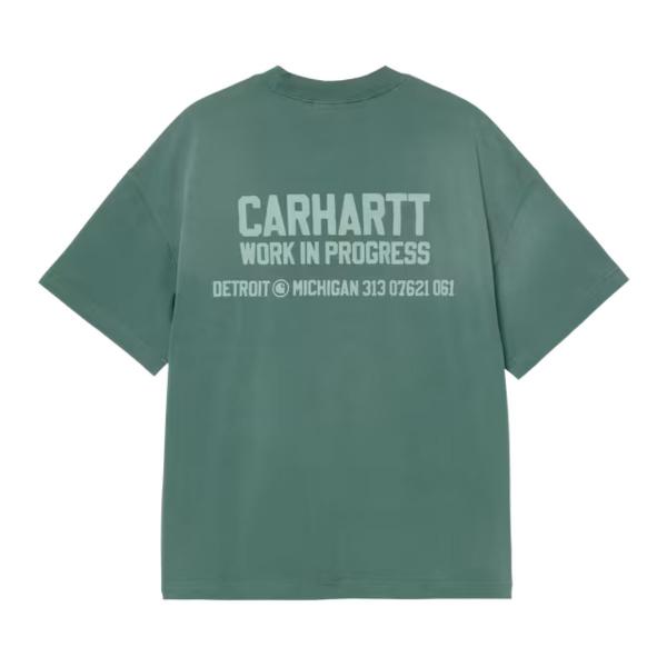 CARHARTT WIP DISTANCE T-SHIRT DARK FIR