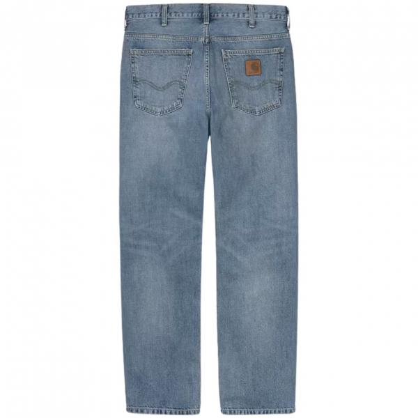 CARHARTT WIP MARLOW PANT BLUE (WORN BLEACHED)