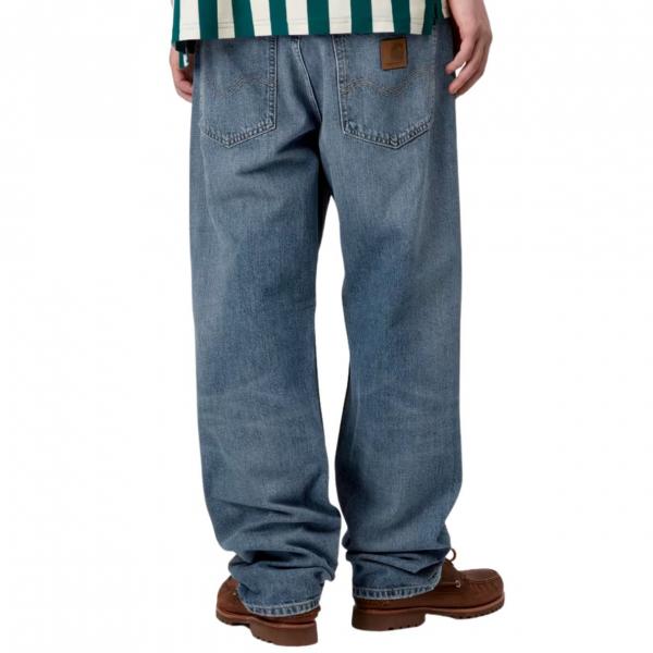 CARHARTT WIP MARLOW PANT BLUE (WORN BLEACHED)