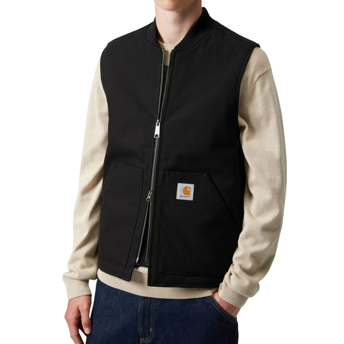 CARHARTT WIP CLASSIC VEST BLACK (RIGID)