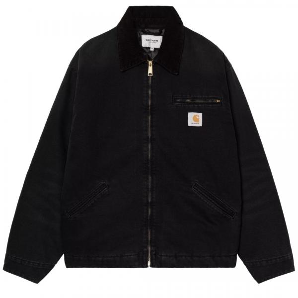CARHARTT WIP OG DETROIT JACKET BLACK RIGID