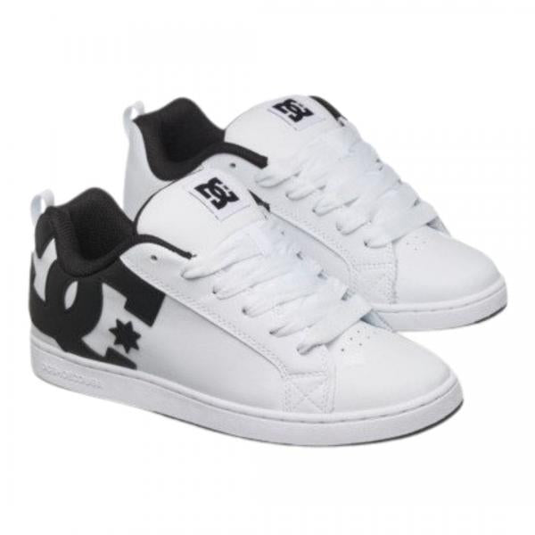DC SHOES COURT GRAFFIK WHITE/BLACK SCARPE DONNA