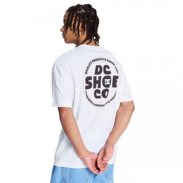 DC BLOW UP WHITE T-SHIRT