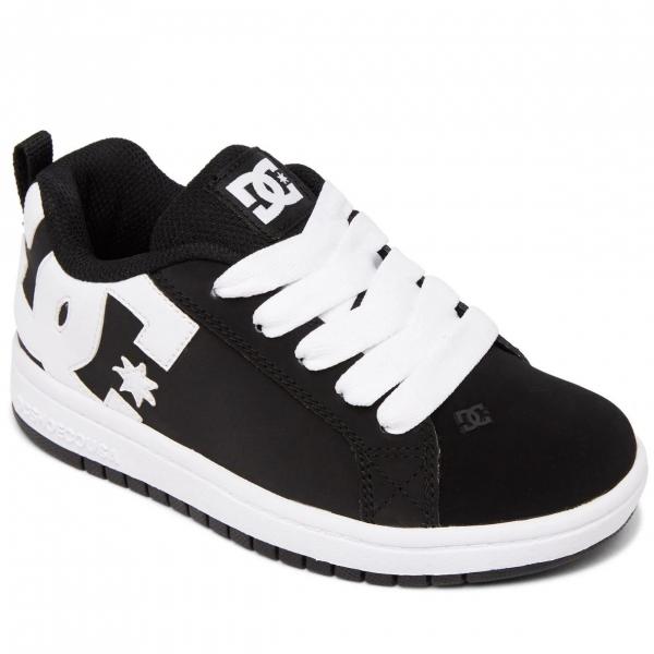 DC SHOES COURT GRAFFIK BLACK SCARPE
