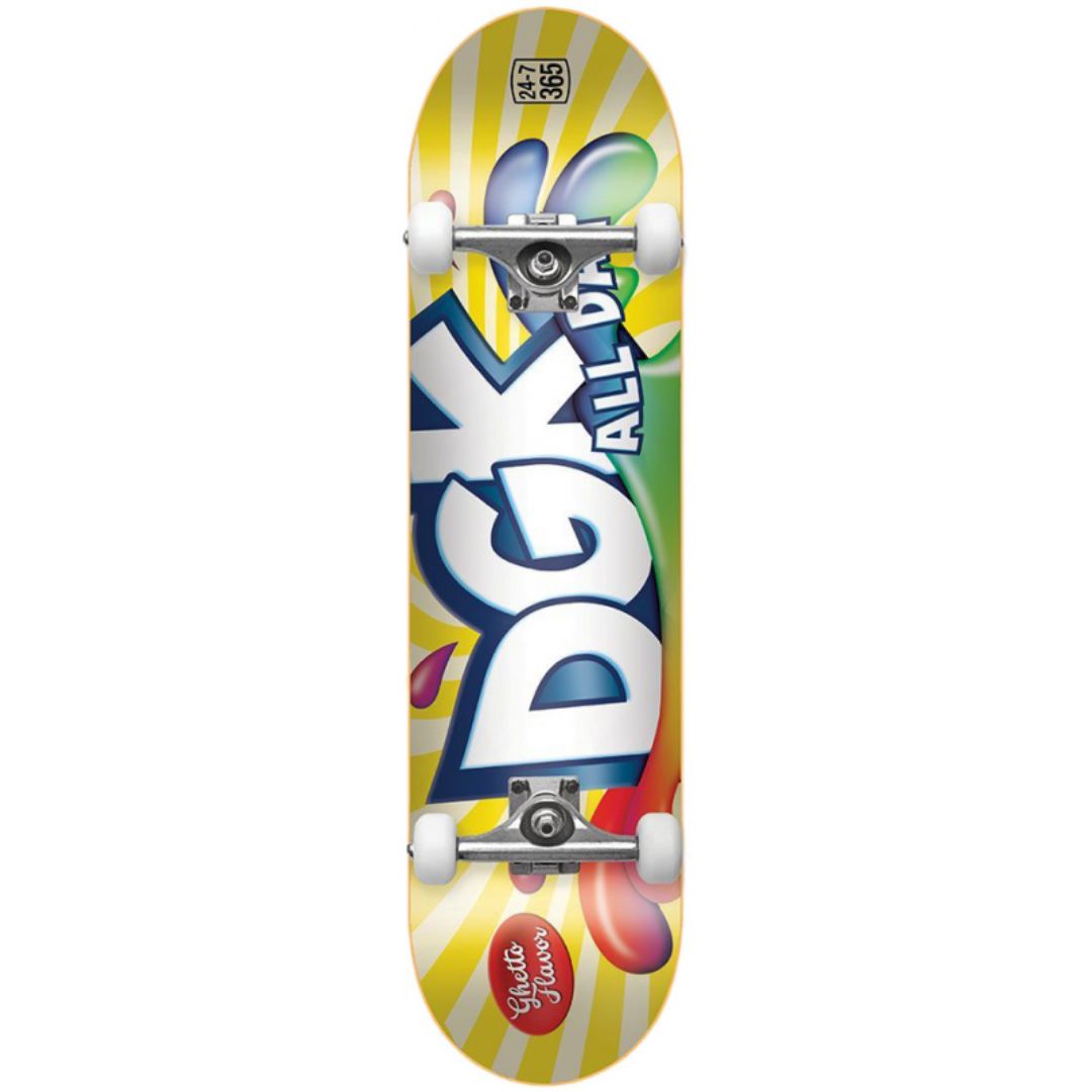 DGK SKATE ALL DAY 8" SKATEBOARD COMPLETO