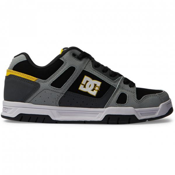 DC SHOES STAG GREY/YELLOW