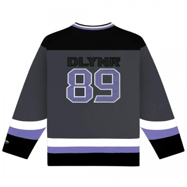 DOLLY NOIRE GOAT HOCKEY CREWNECK GREY