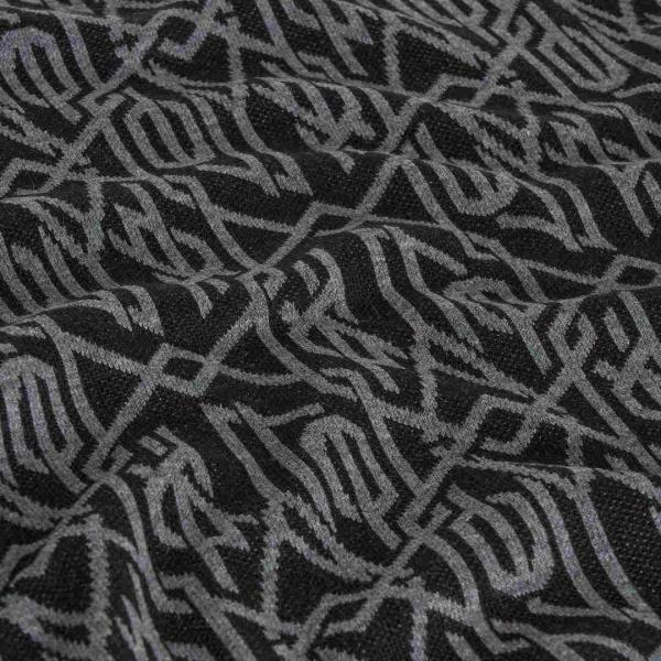 DOLLY NOIRE MONOGRAM SWEATER BLACK