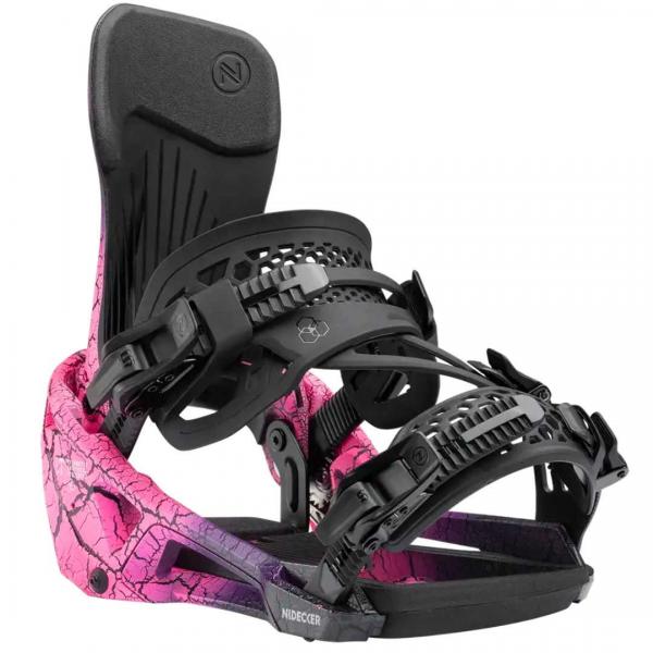 NIDECKER SUPERMATIC LT MAGMA ATTACCHI SNOWBOARD