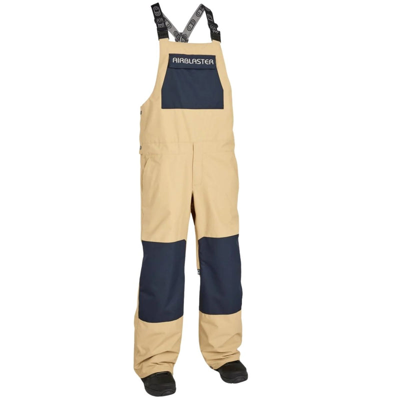 AIRBLASTER FREEDOM BIB TAN PANTALONI SNOWBOARD