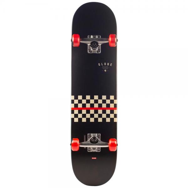 GLOBE G1 FULL ON 7.75" REDLINE SKATEBOARD