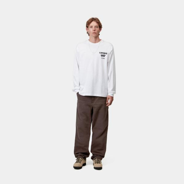 CARHARTT WIP SINGLE KNEE PANT TOBACCO (AGED CANVAS)