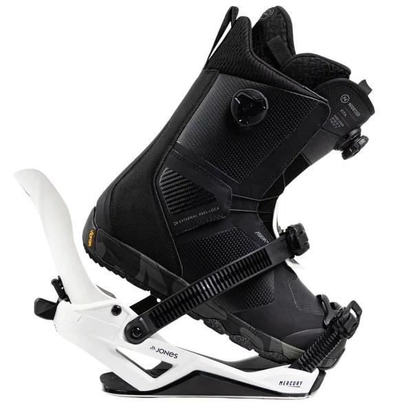MERCURY FASE JONES SNOWBOARD BINDING CLOUD/WHITE