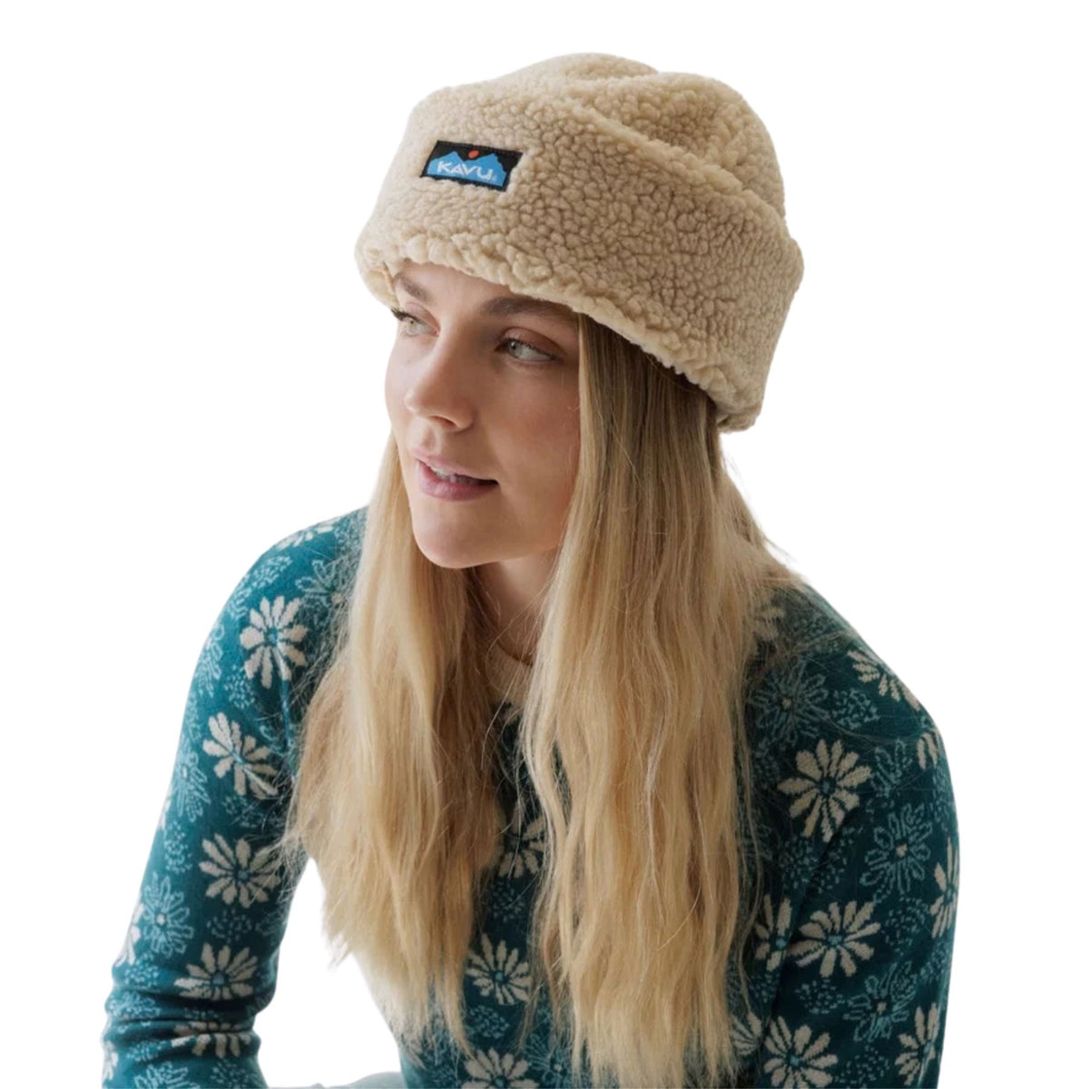 KAVU FUR BALL BEANIE MOSS