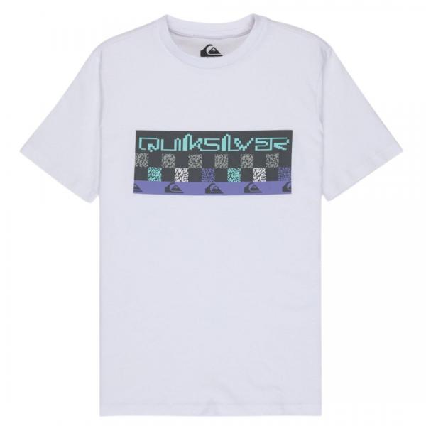 QUIKSILVER NEXT GEN WHITE T-SHIRT BAMBINO
