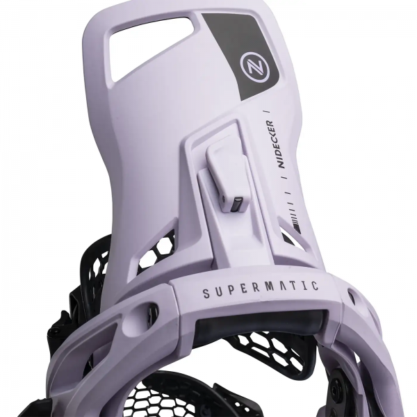 NIDECKER SUPERMATIC OG BLACK ATTACCHI SNOWBOARD