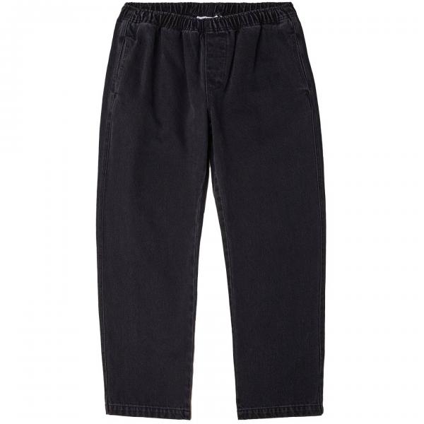 OBEY EASY DENIM FADED BLACK PANTALONI