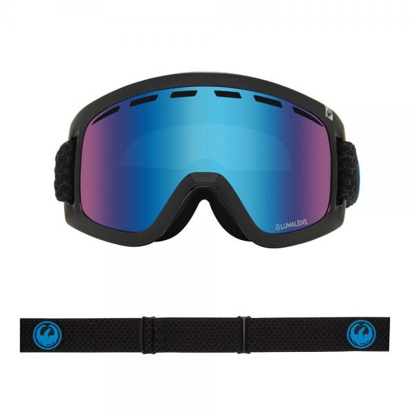 DRAGON D1 OTG LL BLUE ION /LL AMBER MASCHERA SNOWBOARD