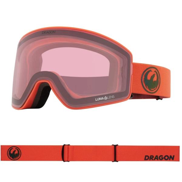 DRAGON PXV2 FLAME MASCHERA SNOWBOARD