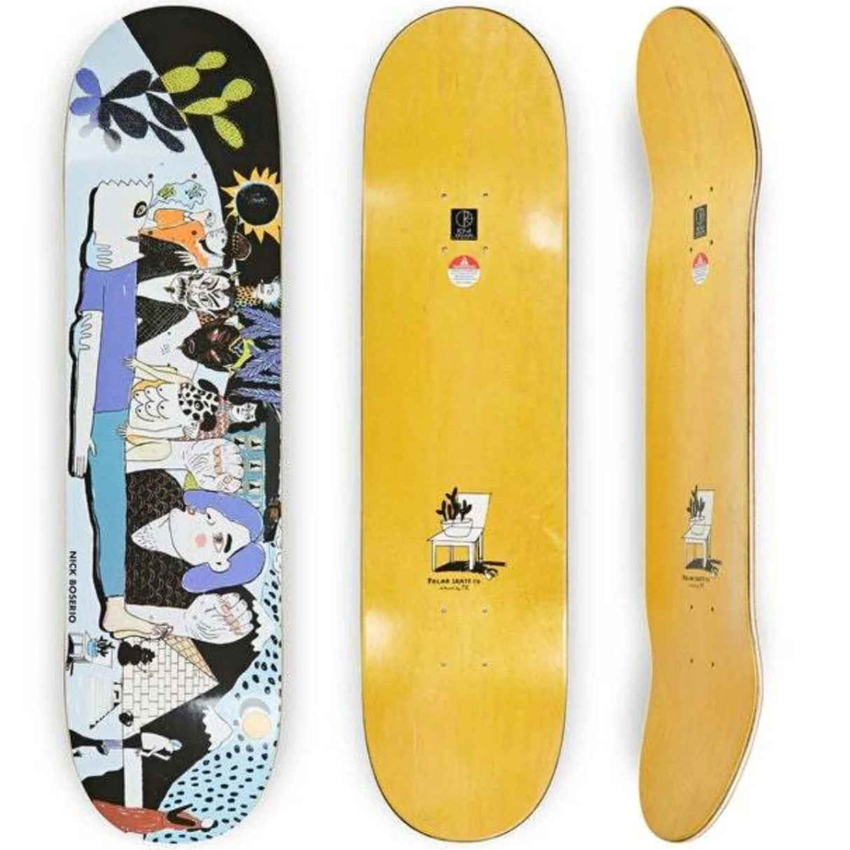 POLAR BOSERIO GROUP HEALING SKATEBOARD