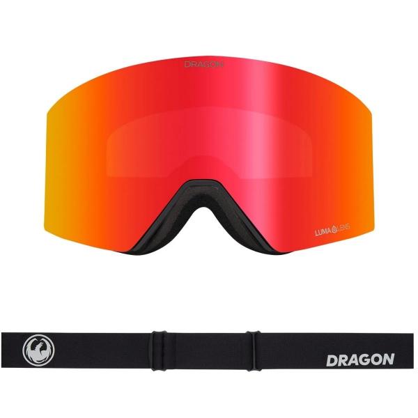 DRAGON RVX MAG OTG NOUVEAU BLACK MASCHERA SNOWBOARD
