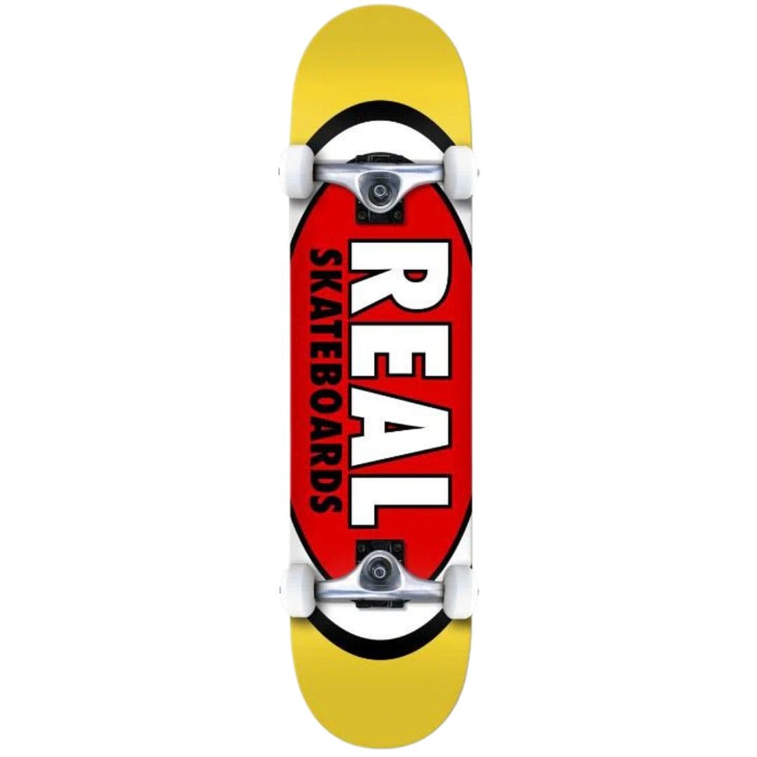REAL TEAM EDITION OVAL CLASSIC 7.75" SKATEBOARD COMPLETO