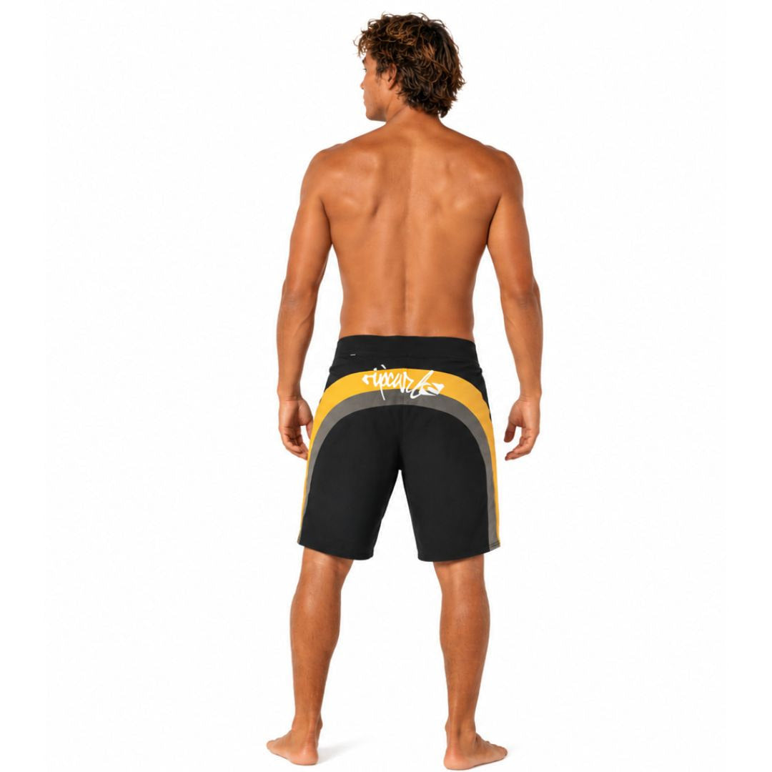 RIP CURL MIRAGE 3-2-ONE MEDINA ULTIMATE 20" BOARDSHORT ROYAL YELLOW COSTUME