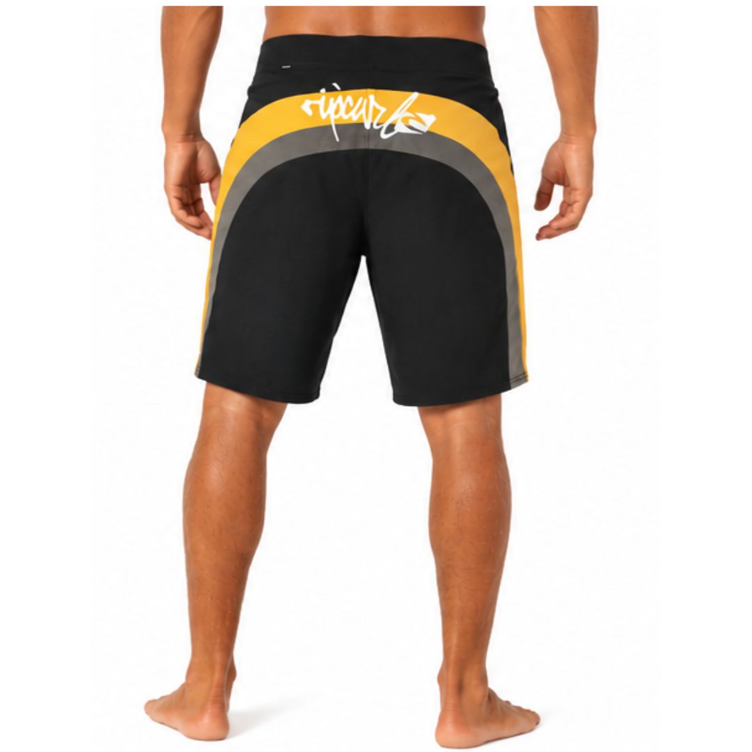 RIP CURL MIRAGE 3-2-ONE MEDINA ULTIMATE 20" BOARDSHORT ROYAL YELLOW COSTUME