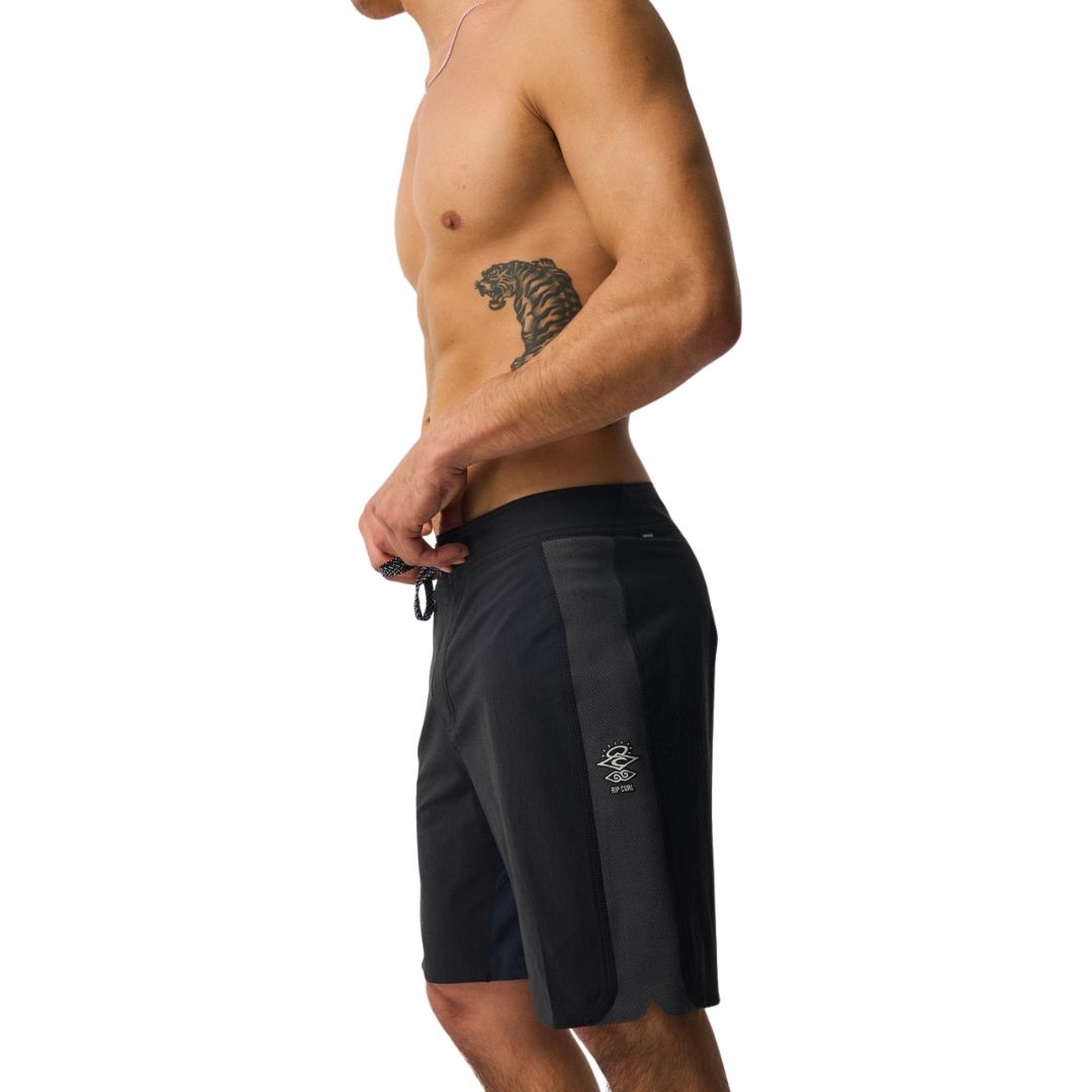 RIP CURL BOARDSHORT MIRAGE 3-2-ONE ULTIMATE 19'' BLACK COSTUME